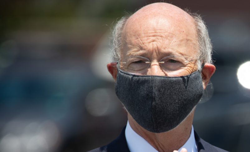 Gov. Wolf with mask